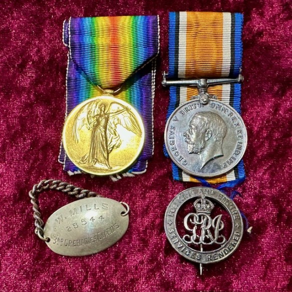 WW1 Grendier Guards Medals 1